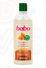 BABA 2in1 Sampon és Balzsam 400 ml Mandulaolajjal Minden hajtipusra Kép