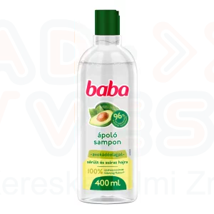 BABA Sampon 400 ml Avokádó olajjal sérült és száraz hajra