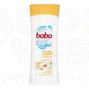 BABA testápoló 400 ml Kamillás nyugtató