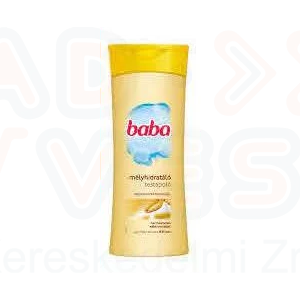 BABA testápoló 400 ml Mélyhidratáló