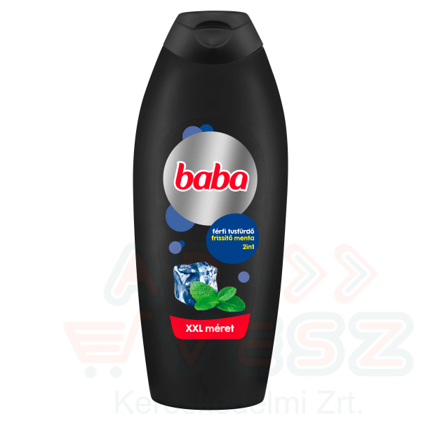 BABA férfi tusfürdő 750 ml Menta Kép