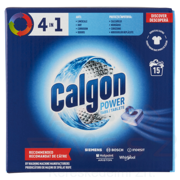Calgon Powerball 3in1 vízlágyító tabletta 15 db Kép