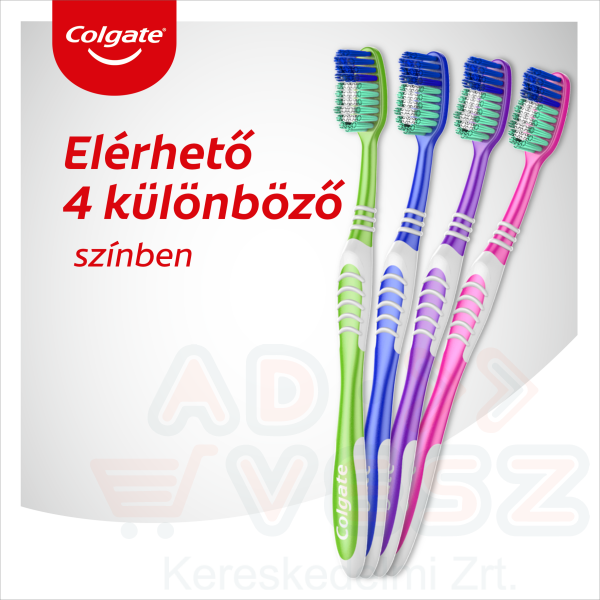 COLGATE fogkefe Extra clean 1+1 Kép