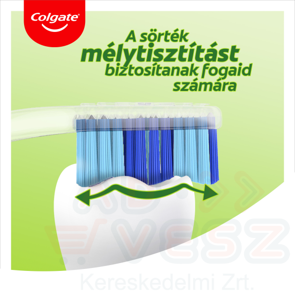 COLGATE fogkefe Twister Medium Duo Kép