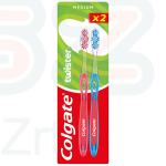 COLGATE fogkefe Twister Medium Duo Kép