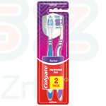 COLGATE fogkefe ZigZag Plus közepes 1+1 db Kép