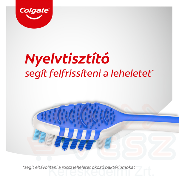 COLGATE fogkefe ZigZag Plus közepes 1+1 db Kép