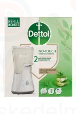 DETTOL érintés nélküli kézmosó készülék 250 ml Aloe Vera (ezüst) Kép