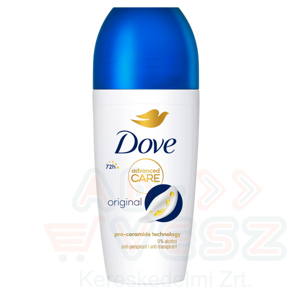 DOVE golyós dezodor 50 ml Original izzadásgátló 72h Kép