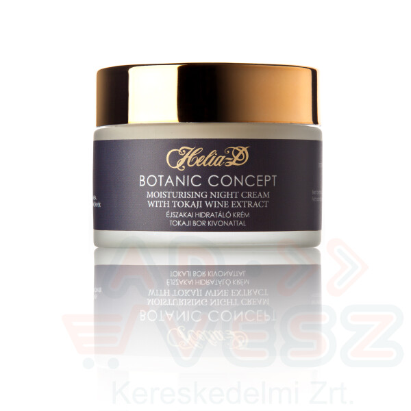 Helia-D Botanic Concept hidratáló krém éjszakai Tokaji Bor Kivonattal 50 ml Kép