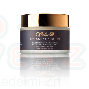Helia-D Botanic Concept hidratáló krém éjszakai Tokaji Bor Kivonattal 50 ml