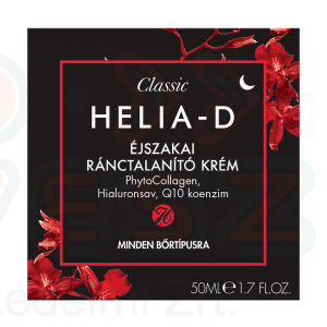 Helia-D Classic ránctalanító krém éjszakai 50 ml