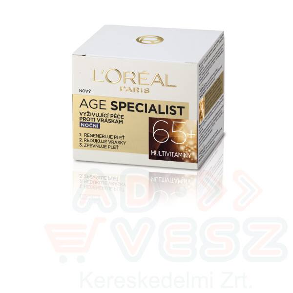 L'ORÉAL Age Specialist 65+ Éjszakai Krém 50 ml Kép