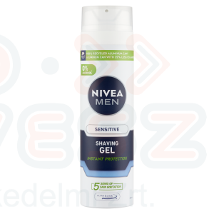 NIVEA MEN borotvagél 200 ml Sensitive