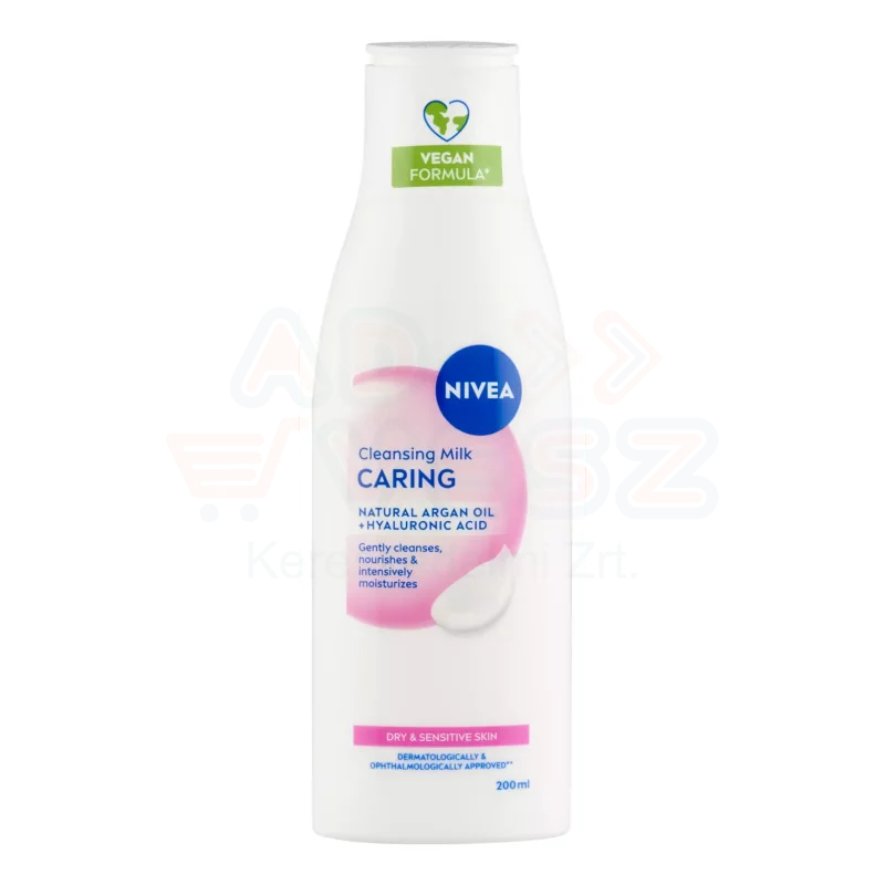 NIVEA Ápoló Arctisztító tej 200 ml Száraz/érzékeny Bőrre Kép