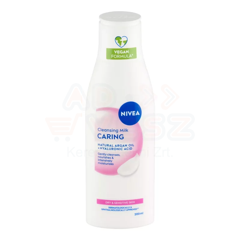 NIVEA Ápoló Arctisztító tej 200 ml Száraz/érzékeny Bőrre Kép