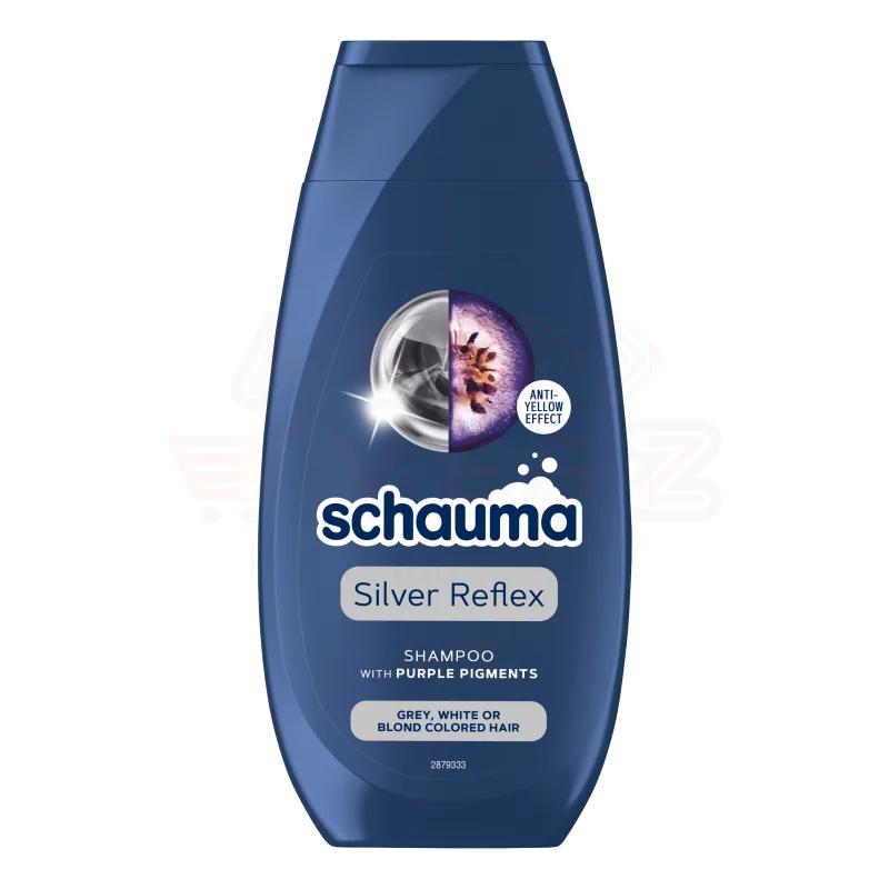 Schauma sampon 250 ml Hamvas csillogás (sárga hatás ellen, szőkített és ősz hajra) Kép