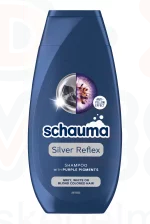 Schauma sampon 250 ml Hamvas csillogás (sárga hatás ellen, szőkített és ősz hajra) Kép