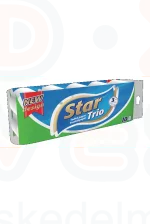 Star Trio toalettpapír 3 rétegű 10 tekercs Kép
