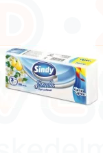 Sindy papírzsebkendő 3 rétegű 100 db Jázmin Kép