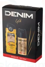 DENIM GOLD ajándékcsomag (deo+tusfürdő) 2025 Kép