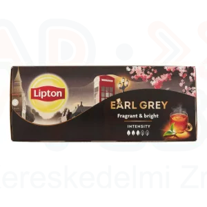 LIPTON fekete tea 25 filter Earl Grey