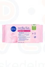NIVEA arctisztító kendő 25 db Rózsavizes Micellás Kép