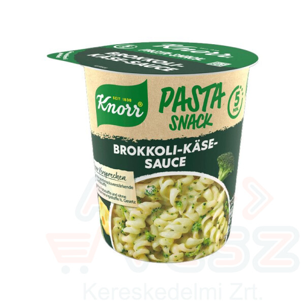 KNORR Snack tészta 62 g Brokkoli-sajt szósz Kép