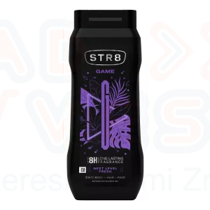 STR8 Tusfürdő 400 ml GAME