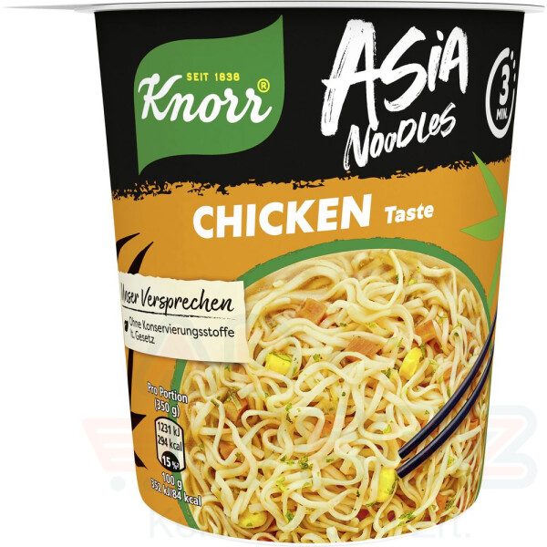 KNORR Snack tészta 65 g Ázsiai csirkés Kép