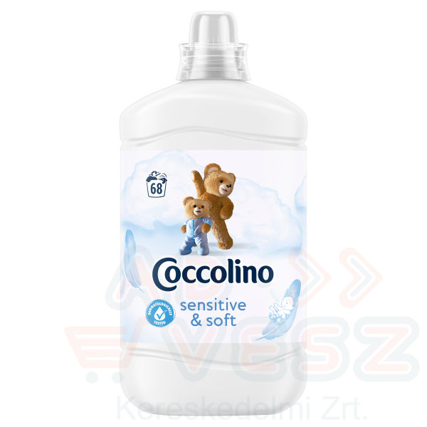 COCCOLINO öblítőkoncentrátum 1700 ml Sensitive Pure Kép
