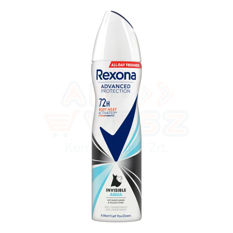 REXONA deo 150 ml Advanced Protection Invisible Aqua Kép