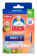 Duck® Fresh Discs zselés WC-öblítő korong 36 ml Mango-Verse Kép