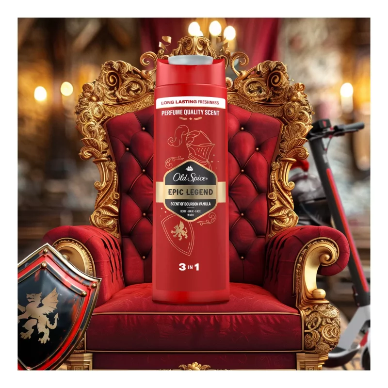 Old Spice tusfürdő 400 ml Epic Legend Kép