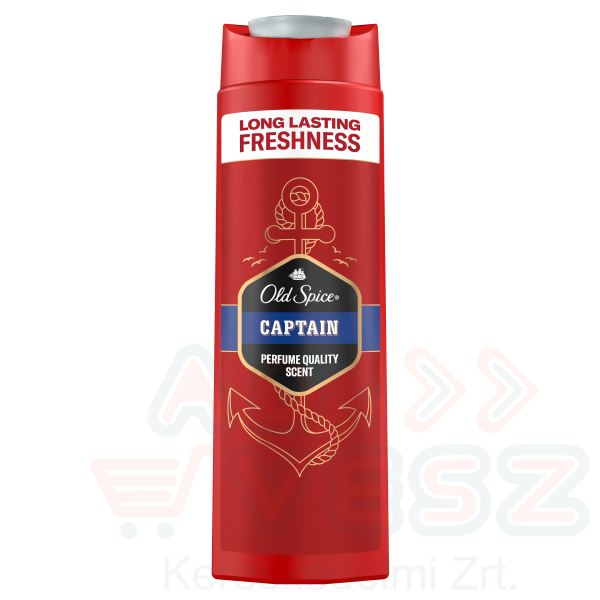 Old Spice tusfürdő 400 ml Captain Kép