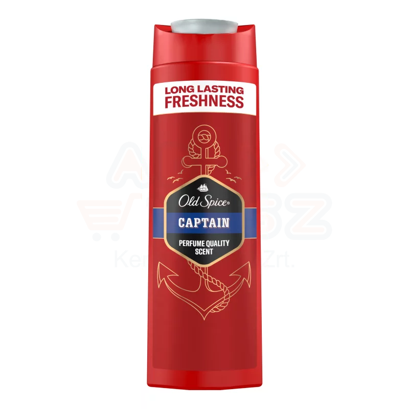 Old Spice tusfürdő 400 ml Captain Kép